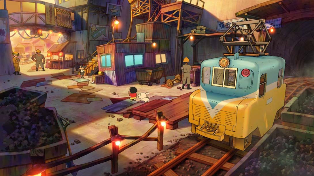 蜡笔小新：煤炭镇的小白 .Shin chan: Shiro and the Coal Town