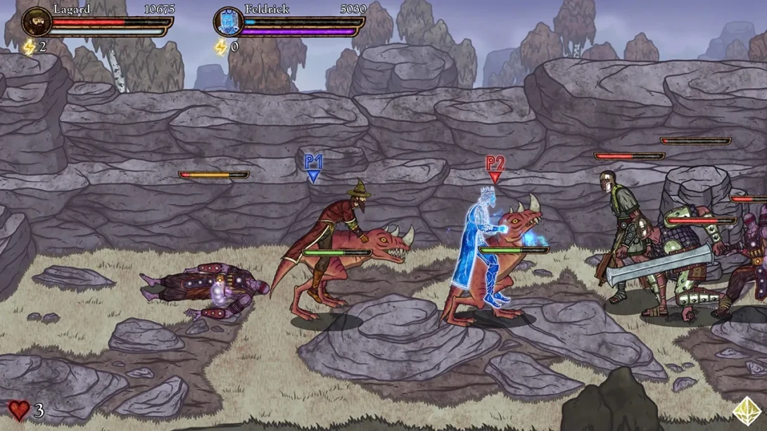 王之刃 King's Blade 游戏内截图4 动作
