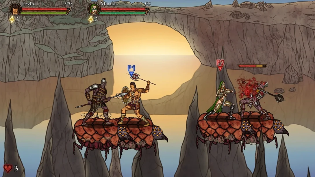 王之刃 King's Blade 游戏内截图1 动作