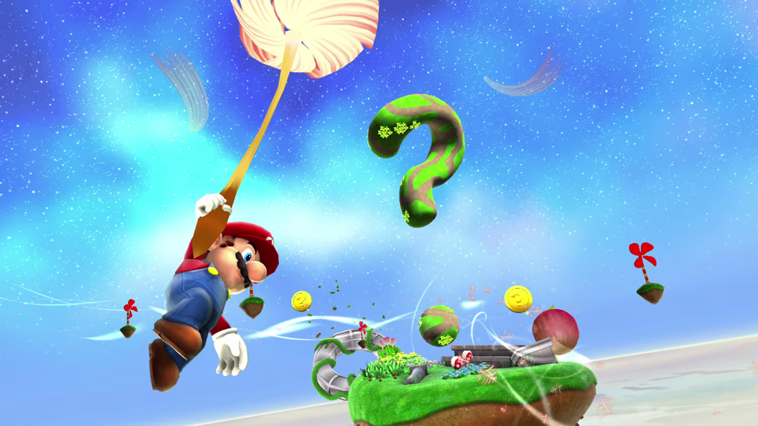 内容图：超级马里奥银河 .Super Mario Galaxy