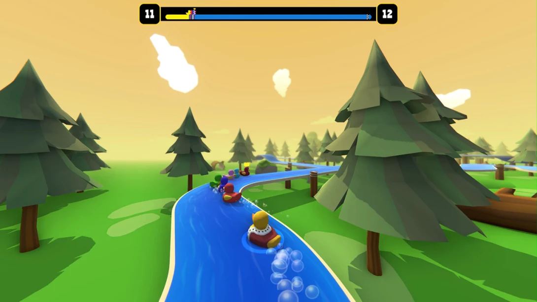 鸭子竞速 Duck Race 游戏内截图3 竞速