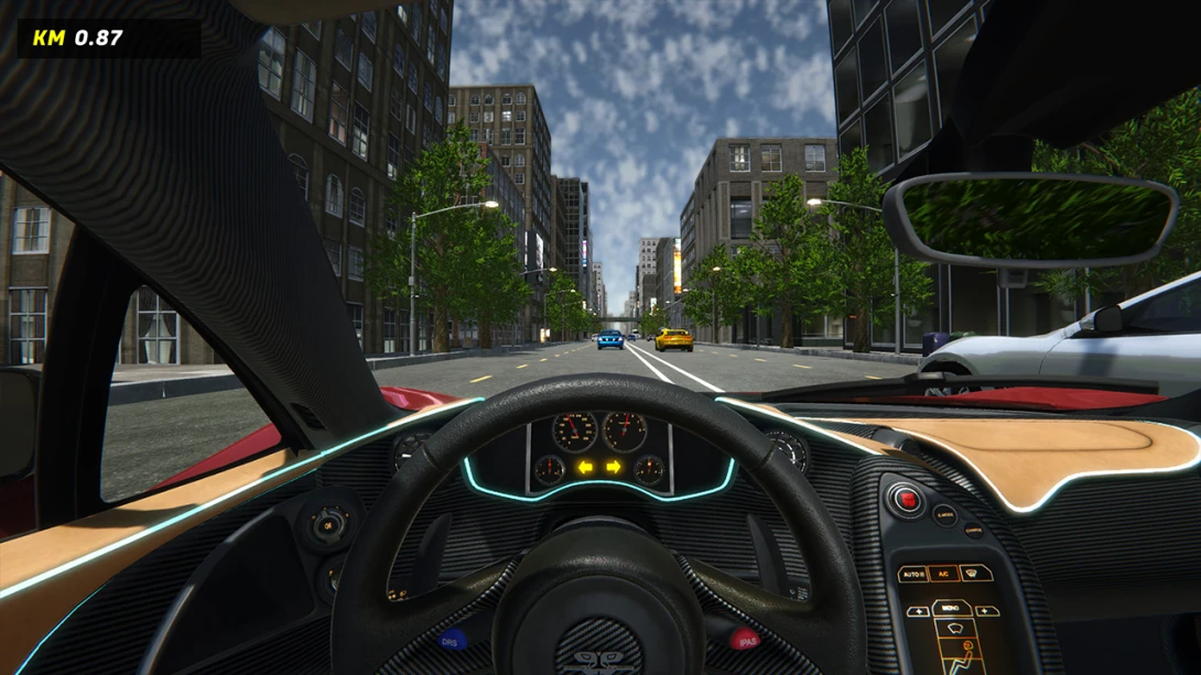 狂飙冲刺:高速公路汽车交通竞速模拟器 Grand Rush: Highway Car Traffic Racing Simulator 游戏内截图4 即时策略 模拟 竞速