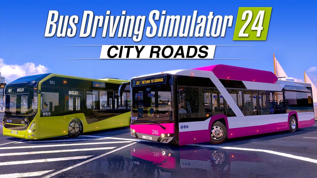 巴士驾驶模拟器24 城市道路 .Bus Driving Simulator 24 - City Roads