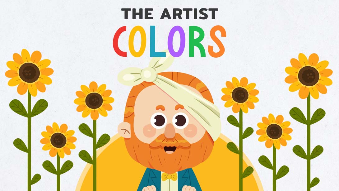 封面图：艺术家的色彩 .The Artist Colors