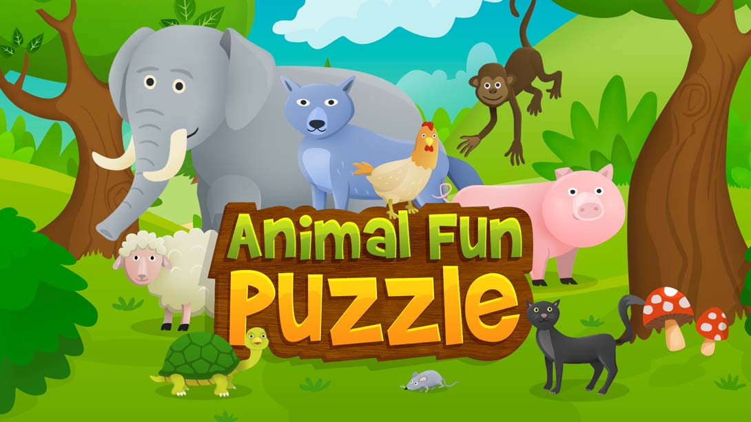 Animal Fun Puzzle   Preschool and kindergarten learning and fun game for toddler