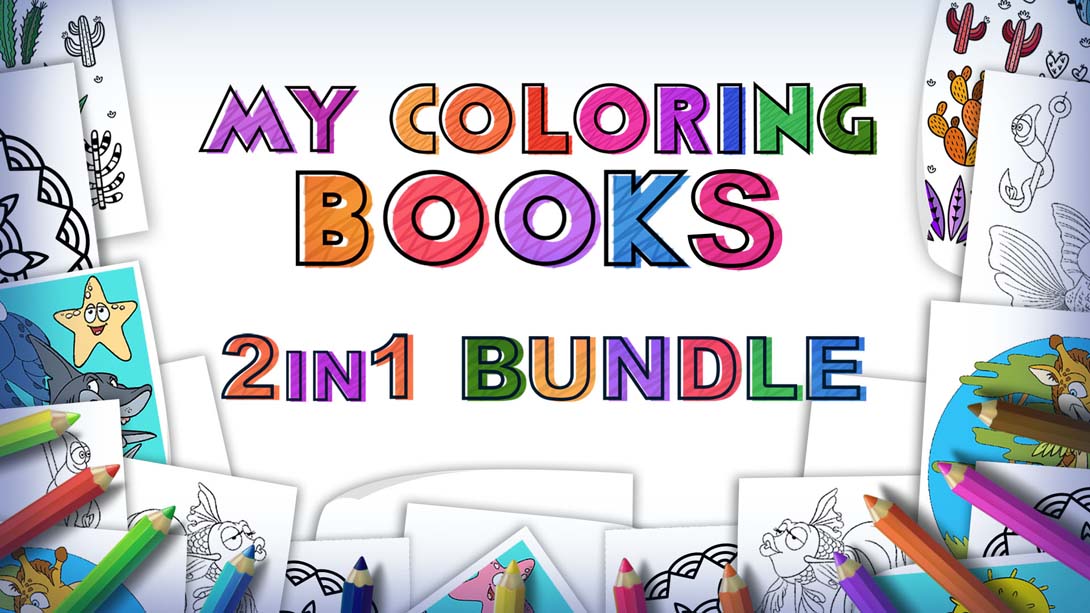 My Coloring Books - 2 in 1 Bundle