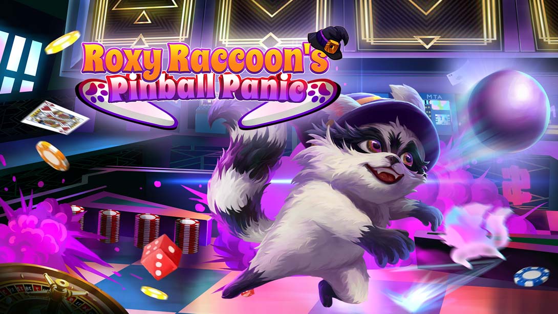 浣熊 Roxy 的弹子球恐慌 .Roxy Raccoon's Pinball Panic