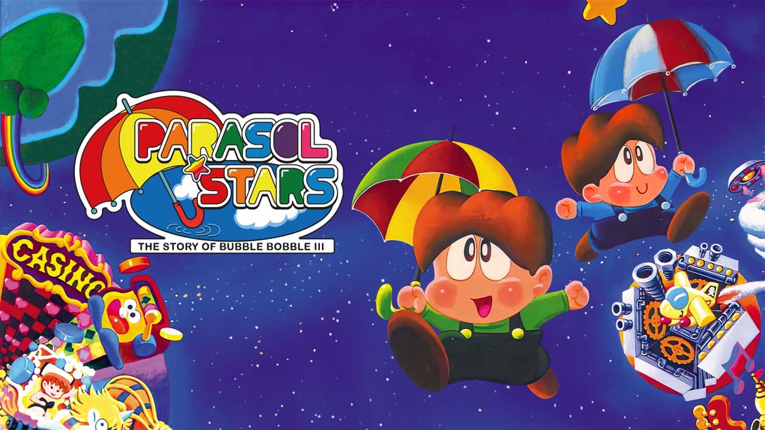 阳伞星:泡泡的故事3 .Parasol Stars: The Story of Bubble Bobble III
