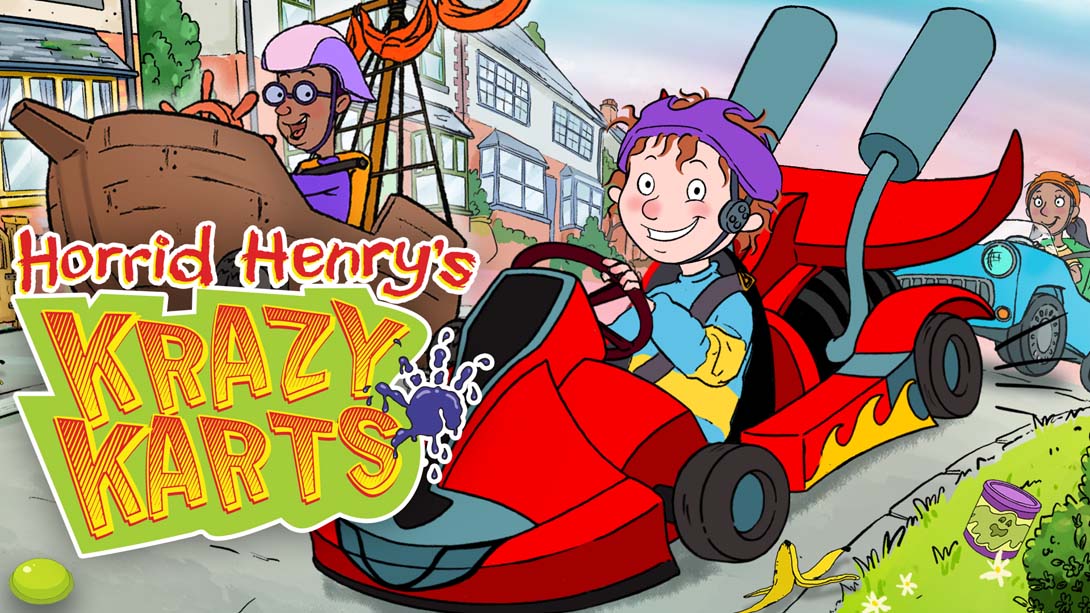 可怕的亨利的疯狂卡丁车 Horrid Henry's Krazy Karts