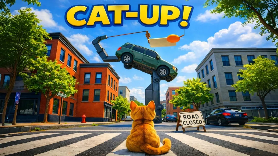 猫咪向上 .Cat-up!