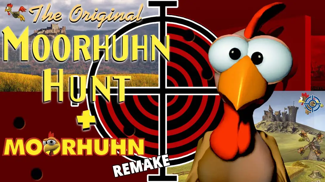 摩尔鸡狩猎 .The Original Moorhuhn Hunt