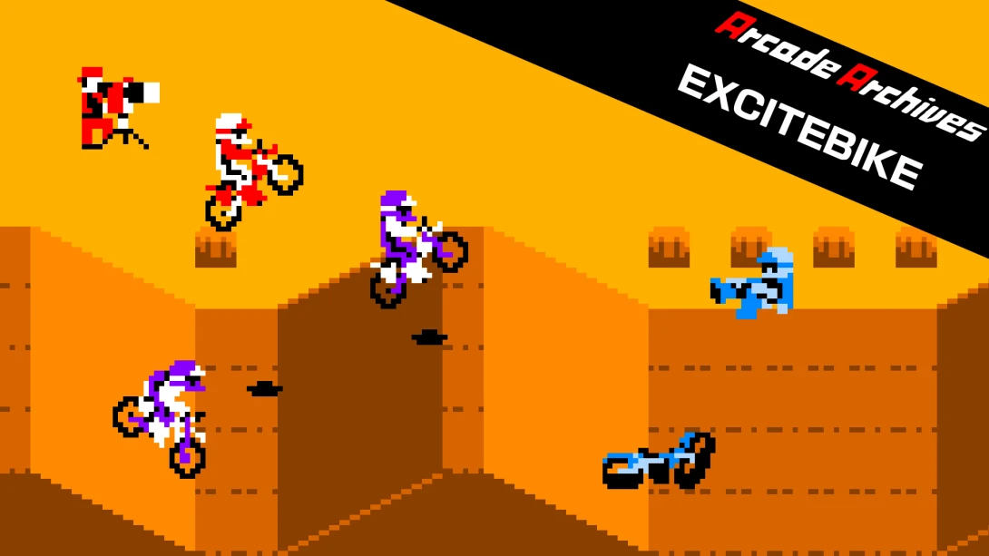 街机档案 越野机车 Arcade Archives EXCITEBIKE