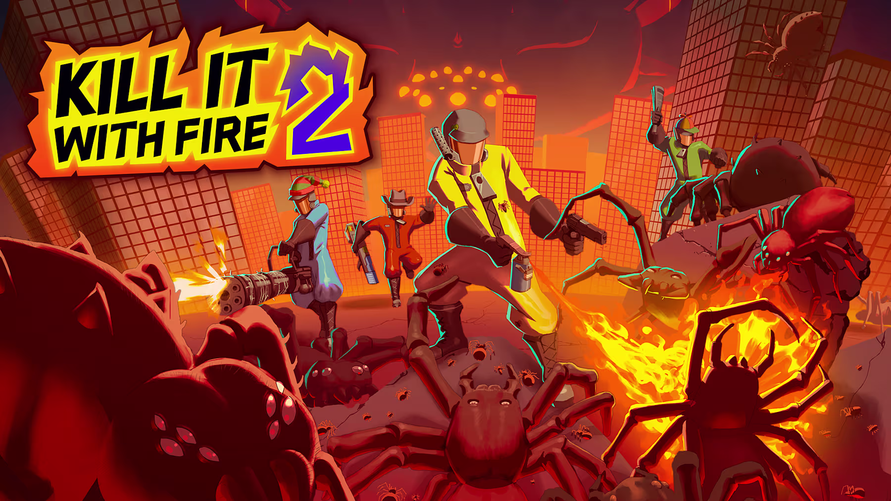 燃烧吧！蜘蛛2 .KILL IT WITH FIRE! 2