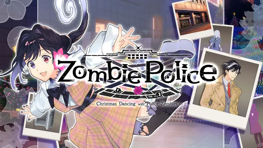 僵尸警察 与警察僵尸共舞的圣诞节 .Zombie Police Christmas Dancing with Police Zombies