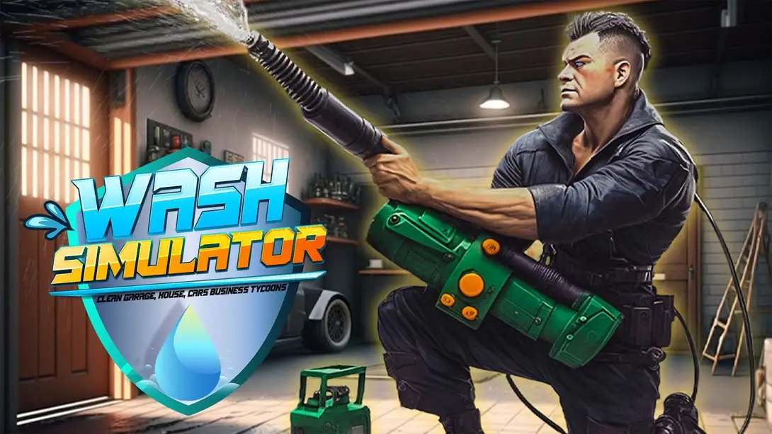 清洗模拟器 清洁车库 Wash Simulator   Clean Garage, House, Cars Business Tycoons