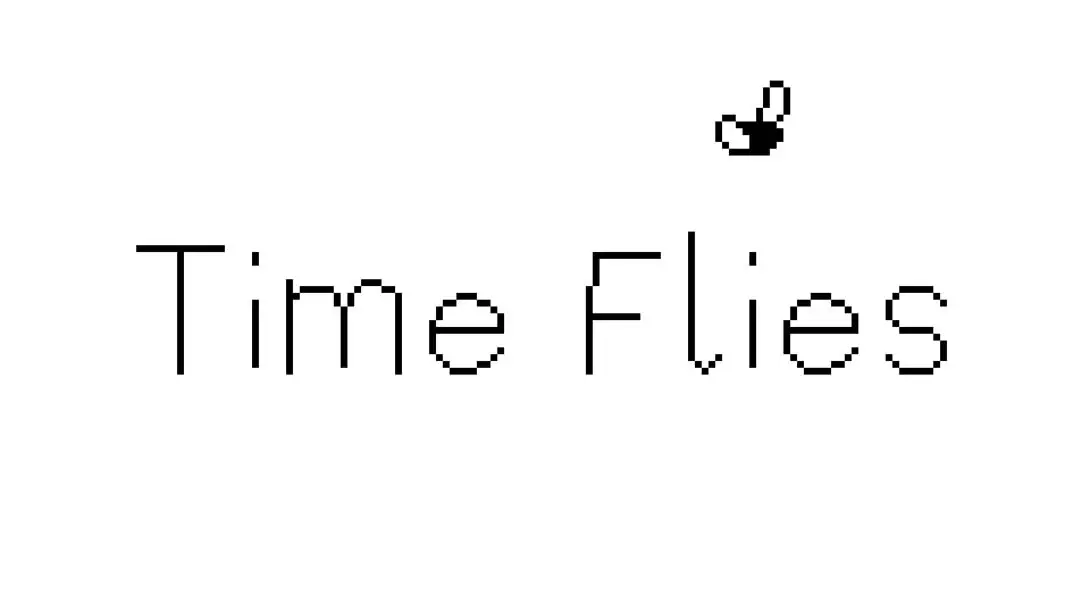 逝者如斯蝇 .Time Flies