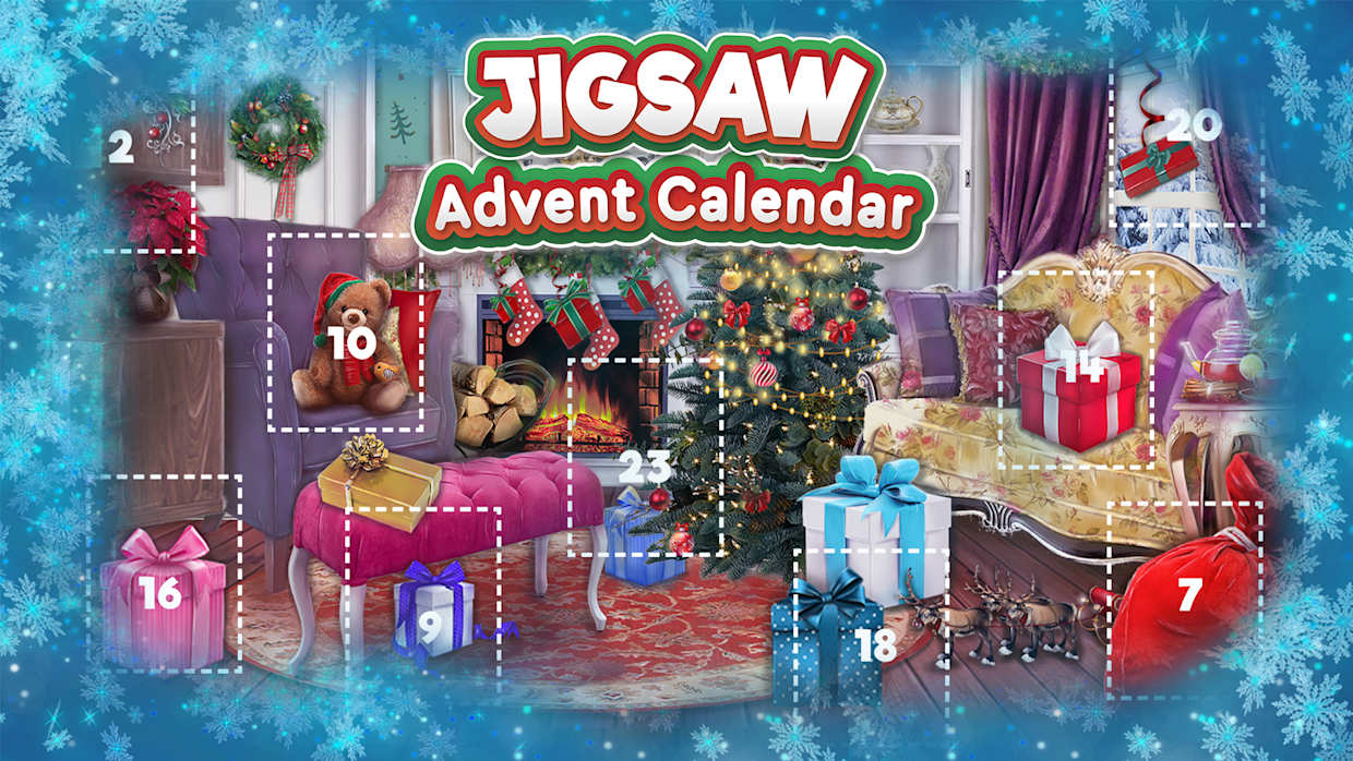 拼图圣诞日历|Jigsaw Advent Calendar