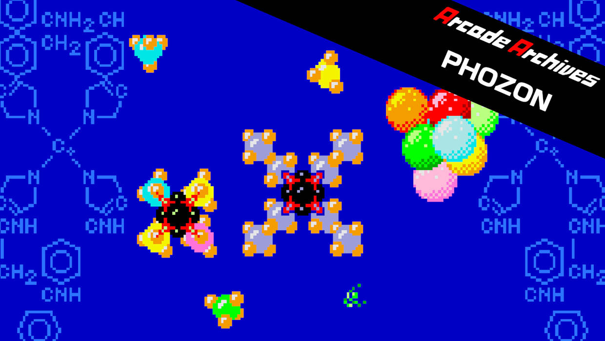 街机博物馆：原子图形|Arcade Archives: Phozon