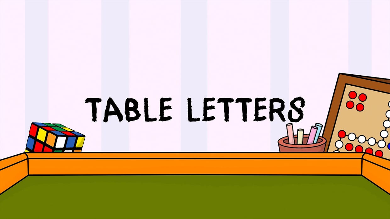 字母桌|Table Letters