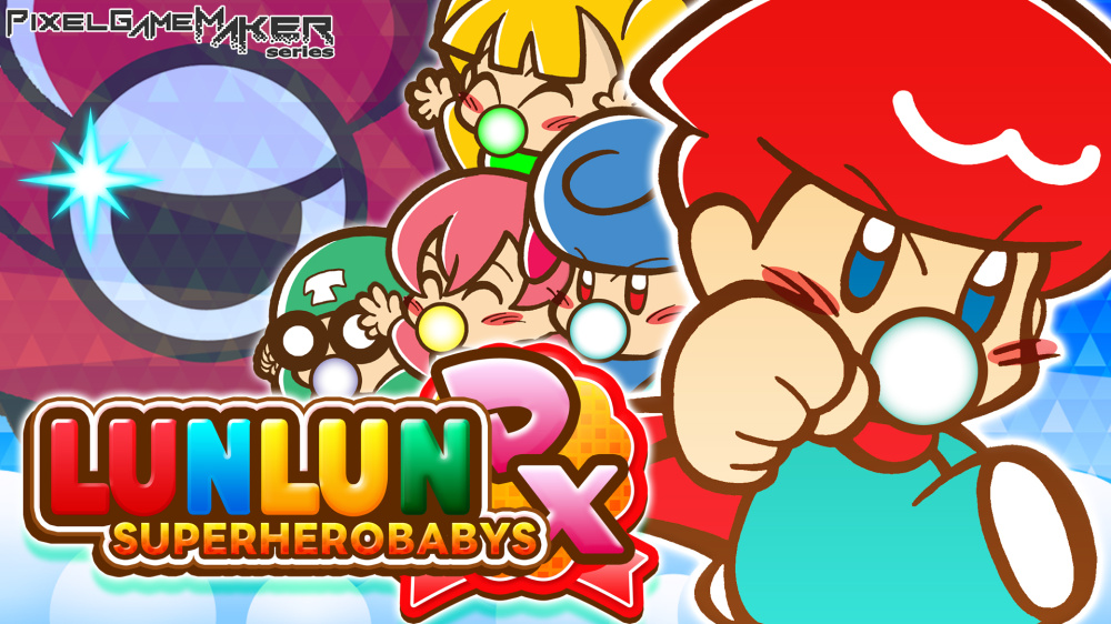 像素游戏制作大师系列：超级宝宝DX|Pixel Game Maker Series: LunLun Superherobabys DX