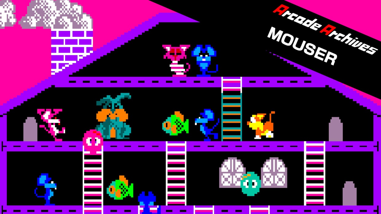 街机博物馆：捕鼠|Arcade Archives: Mouser
