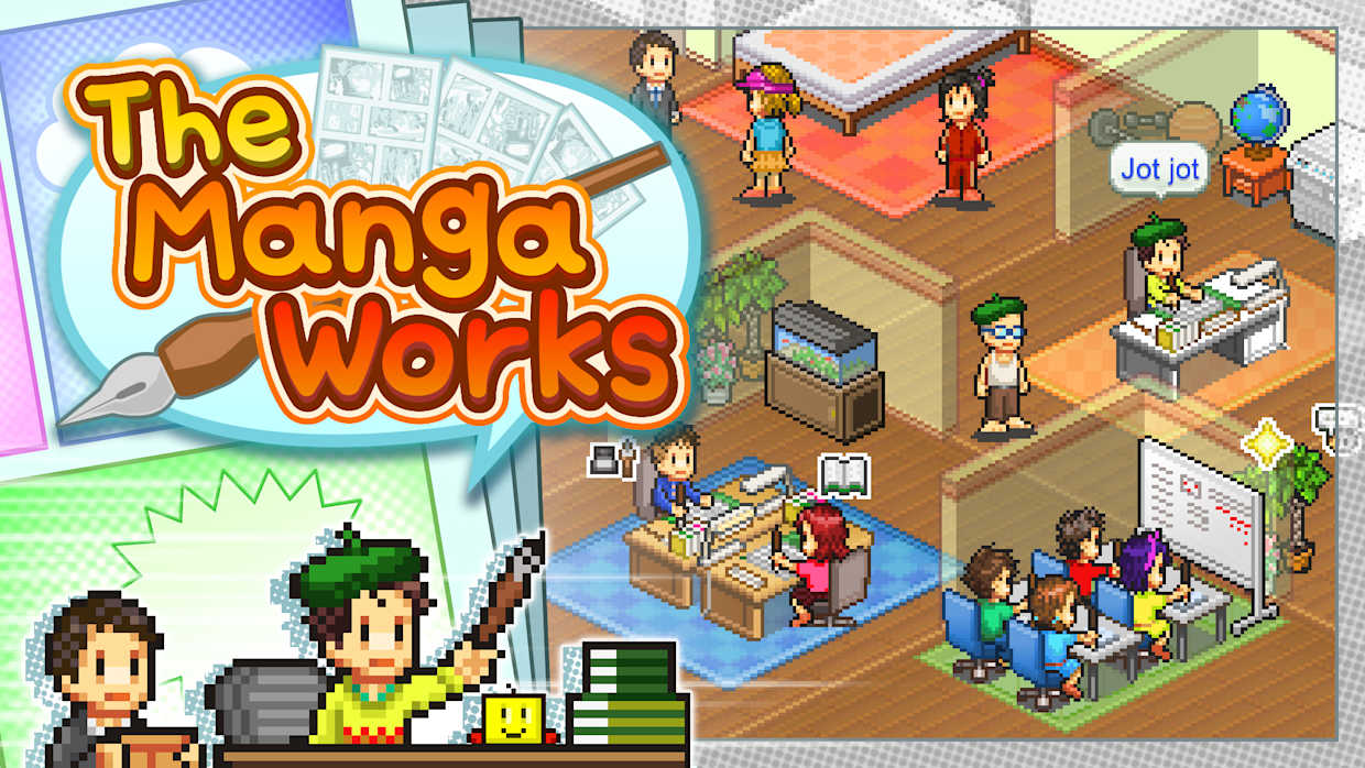 【开罗系列】漫画道场物语|The Manga Works中文