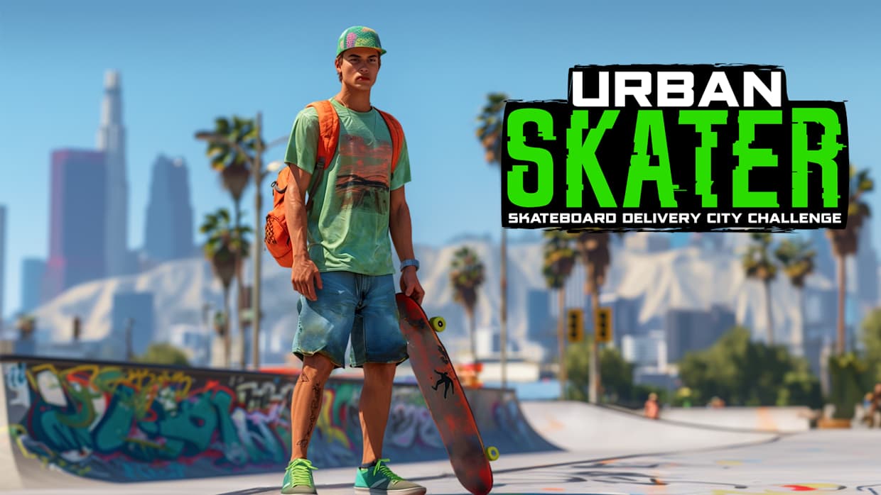 城市滑板手：滑板送货城市挑战|Urban Skater: Skateboard Delivery City Challenge