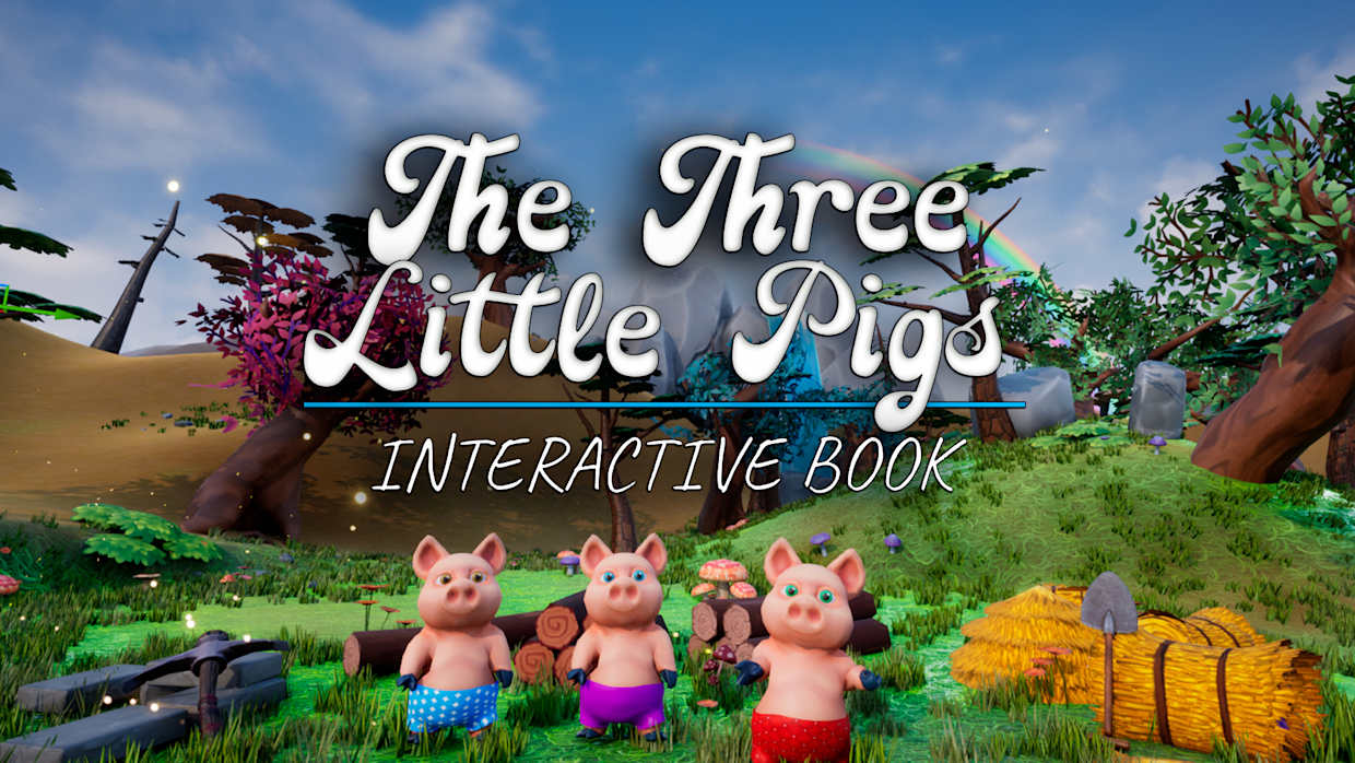 三只小猪互动书|The Three Little Pigs: Interactive Book