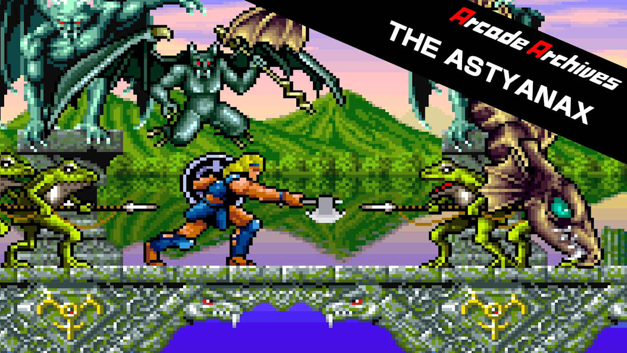 街机档案馆：拱廊|街机博物馆：斧王|Arcade Archives: The Astyanax