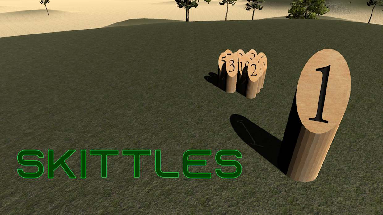 打木桩|Skittles
