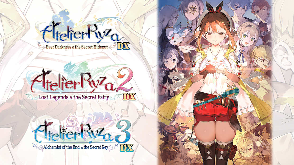 莱莎的炼金工房：秘密三部曲DX|Atelier Ryza Secret Trilogy Deluxe Pack中文