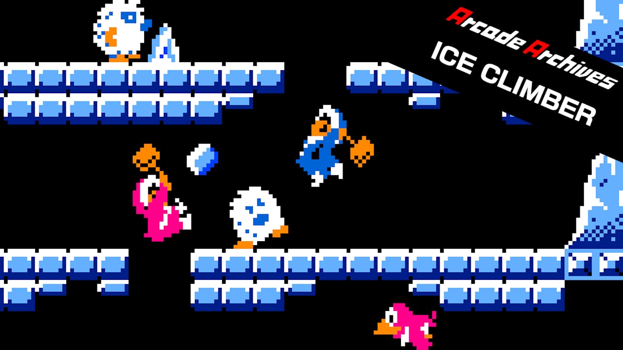 街机博物馆:敲冰块|Arcade Archives: Ice Climber
