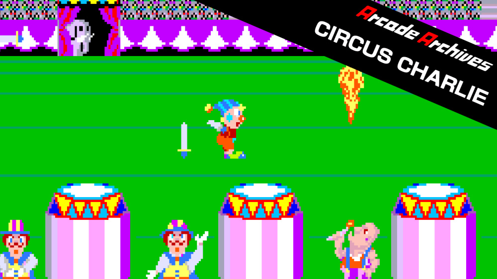 街机博物馆：马戏团|Arcade Archives: Circus Charlie