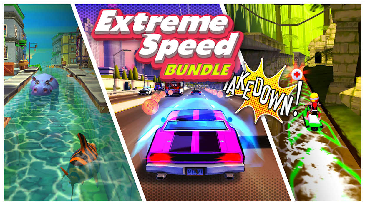 极速捆绑包|Extreme Speed Bundle Go! Fish Go! Adrenaline Rush, Jet Ski Rush