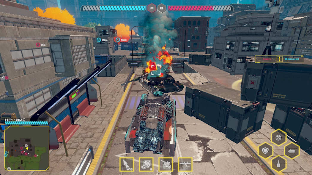 Anime Tank Blitz: Warbound Legends 4