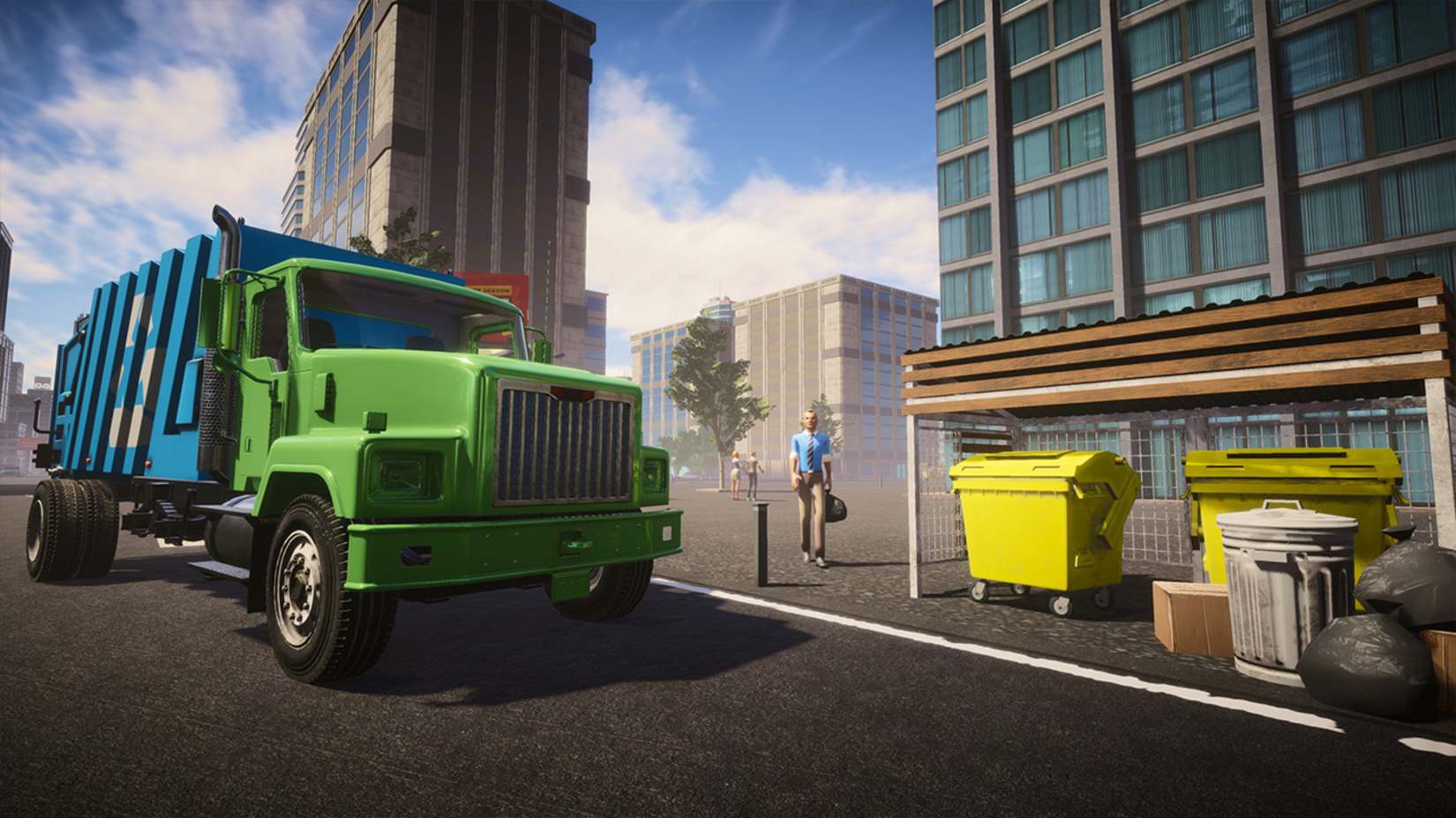 Garbage Truck Sim Driver Simulator 26 3