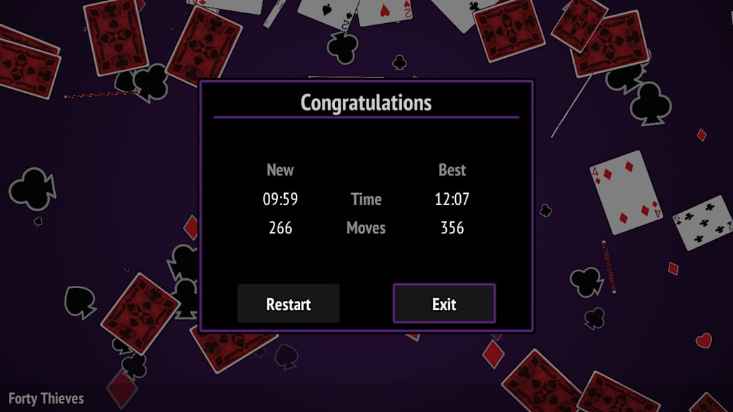 Forty Thieves Solitaire Collection 6